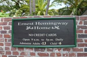 Entré till Hemingways hus